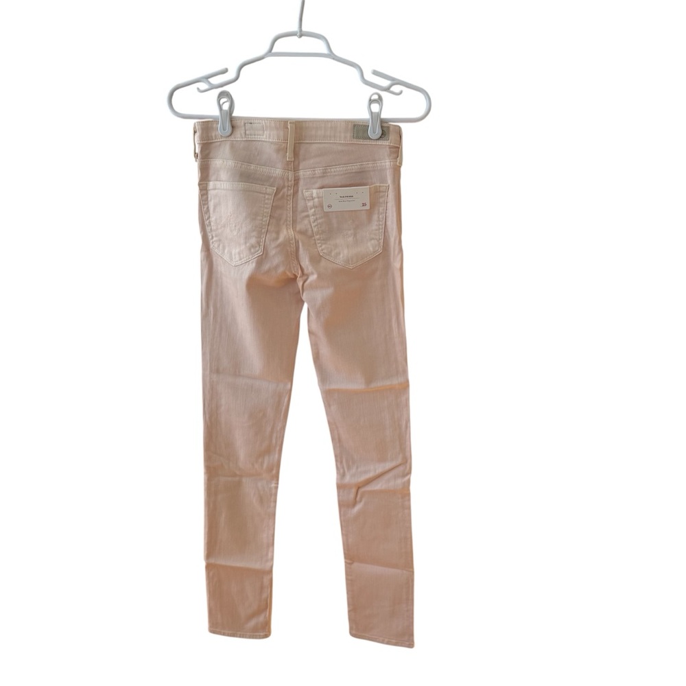 NWT AG Adriano Goldschmied Mid-Rise Blush/Pale Pink Prima Jeans - Picture 3 of 10